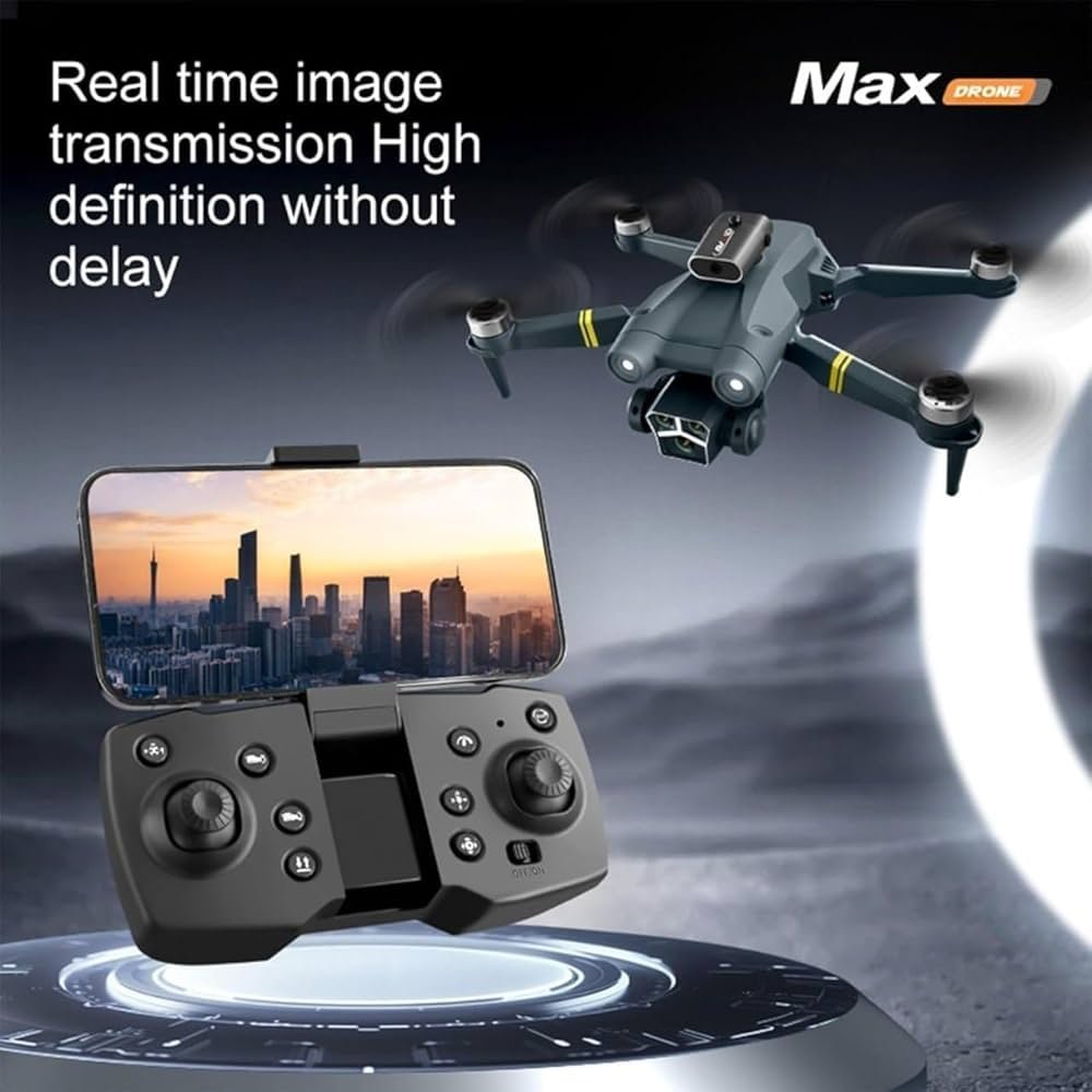 Drone with 4k Camera Foldable 1080P HD Drone with FPV Live Video, Gestures Selfie, Altitude Hold, One Key Take Off/Landing, 3D Series Flips, Headless Mode For Kids And Adults(M3 MAX - Image 5