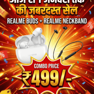 COMBO OFFER REALME BUDS + REALME NECKBAND ( MASTERCOPY)